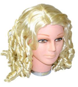 Paruka blond lokny